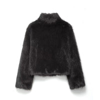 Winter Artificial Fur Effect Coat