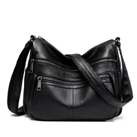 First Layer Cowhide Mother Genuine Leather Fashion Shoulder Messenger Bag