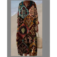 European And American Style Shirt Dress For Women