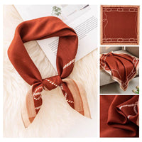70cm Emulation Silk Scarf Fashion Scarf