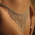 Rhinestone Waist Chain Ornament Accessories