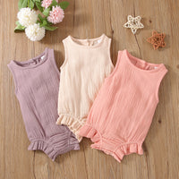 Children's Fashionable Simple Non-hooded Cute Cotton Pants Suit
