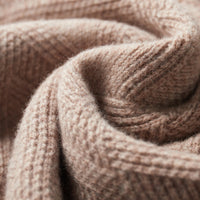 Woolen Sweater Men's Half Turtleneck Thickened Sweater Casual