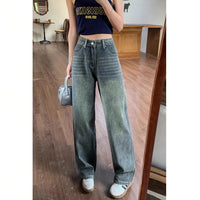 American Retro Loose Slimming And Straight New Mop