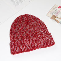 Reflective Filament Knitted Hat Keep Warm At Night
