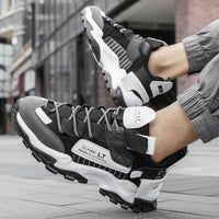 Mens Breathable Mesh Casual Sneakers