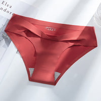 Ice Silk Underwear Women's Seamless One-piece Comfortable Underwear