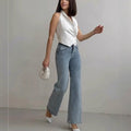Womens Flared Pants For Autumn