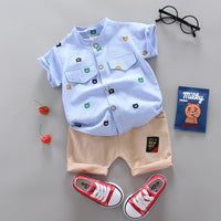 Summer Korean Style 1-4 Years Old Infant Children's Suit
