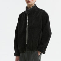 Tree Grain Texture Jacket Men's Houndstooth Lining American Retro