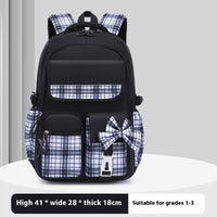 Children's Backpack Lightweight Spine-protective Burden Reduction Large Capacity