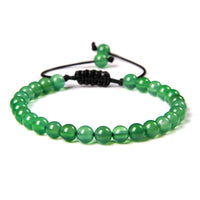 6mm Natural Stone Beads Womens Bracelet Yoga Energy Sports