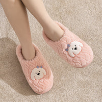 Couple Cotton Slippers Indoor Thickening Warm Plush Cotton Shoes