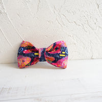 Dog collar collar flower bow