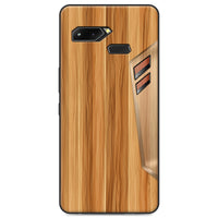 Retro imitation wood grain element game phone case