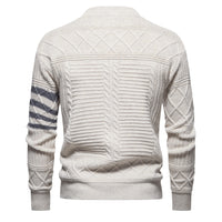 Men's Knitwear Sweater Fashion Simple Color Matching