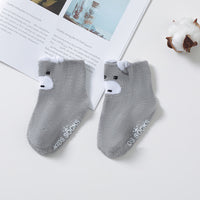 Combed cotton three-dimensional cartoon children's socks