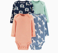 Infant long-sleeved fart dress triangle romper