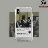 Transparent shatter-resistant mobile phone case
