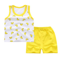 Children's cotton sleeveless vest