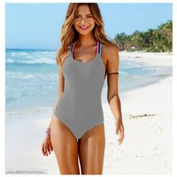 Sexy one piece color rope bikini