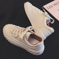 White shoes casual ins flat shoes