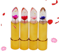 Cross-border Explosion for Moisturizing, Moisturizing and Colouring Lipstick Moisturized by Milome  Flowers Temperature-changing Jelly Lipstick Transparent Jelly