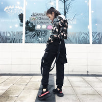 Ribbon casual pants