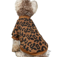 Fashion New Leopard Dog Warm Sweater