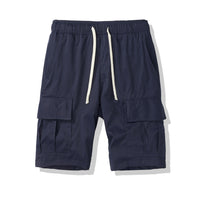 Men's Multi-pocket Loose Cropped Pants Outdoor Leisure