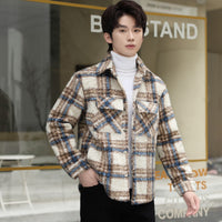Winter Cotton Plus Versatile Men's Quilted Padded Jacket