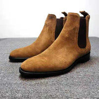 Side Zipper High-Top Shoes Fashion Plus Size Martin Boots