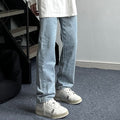 Elastic Waist Jeans American All-match