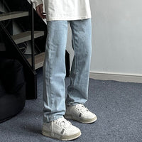 Elastic Waist Jeans American All-match