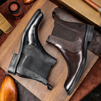 Korean Version Of The Atmosphere And Delicate Leather Boots Men