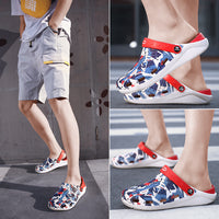 Non-slip jelly hole shoes