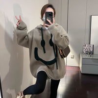 Hooded Plus-Size Thickened Sweater Knitwear