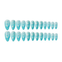 Water drop fake nail patch