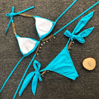 Pendant strap triangle sexy women's swimsuit