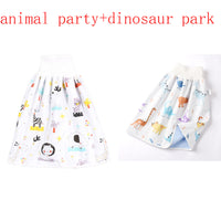Cotton and bamboo fiber Baby diaper skirt