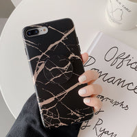 Bronze marble stripe mobile phone