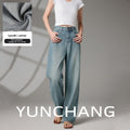 Summer New Straight Casual Women's Blue Jeans
