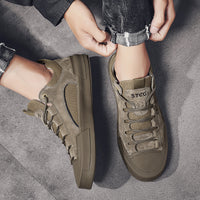 Personalized Sports Low-Top Lace-Up Cold Sticky Lightweight Men's Shoes