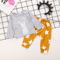 Two-piece baby trousers