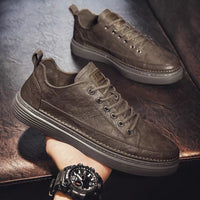 Men's Commuter Shoes Summer All Match Leather