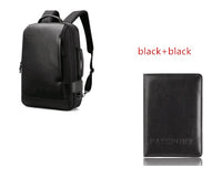 New business computer backpack travel waterproof men's backpack usb rechargeable backpack