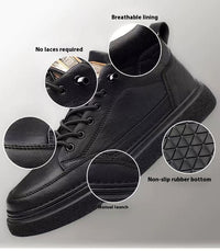 Men's All-match Black Sports Casual Shoes