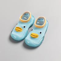 Non-slip knitted toddler shoes