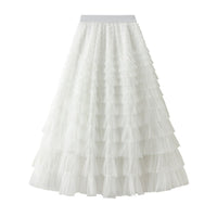 New Mesh Cake Skirt For Women Spring Style