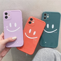 Simple smile for 12/11Pro/Max/miniX/XS/XR mobile phone case